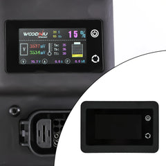 Woodniu Racein Ant BMS LCD Display - Lithium Battery Meter Display with RS485 Interface for Surron Light Bee X, Electric Bikes & Off-Road Motorcycles