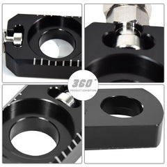 Woodniu Racein CNC Chain Adjuster Blocks - Axle Chain Tensioners for Surron Ultra Bee Off-Road Motorcycle