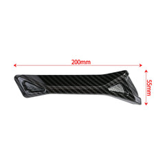 Woodniu Racein Carbon Fiber Style Battery Protector Guards - Side Cover Set for Surron Ultra Bee Off-Road Motorcycle