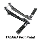 For Talaria Sting Rear Foot Peg Passenger Rests Pedal Peg Bracket Electric Bikes Off-road for TALARIA STING Motorcycles Parts
