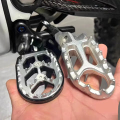 Woodniu Racein CNC Foot Pegs Pedals - Anti-Slip Footrests for Surron Ultra Bee Off-Road Motorcycle