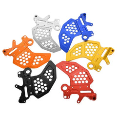Woodniu Racein CNC Aluminum Disc Brake Guard Set - Front and Rear Rotor Protector for Surron Ultra Bee Off-Road Motorcycle