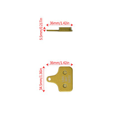 Woodniu Racein Surron Hyper Bee OEM Brake Pads - Original Genuine Replacement Brake Pads for Electric Dirt Bike