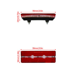 Woodniu Racein Surron Light Bee X / S Tail Light - LED Rear Tail Brake Light for Surron Light Bee X & S Electric Dirt Bike