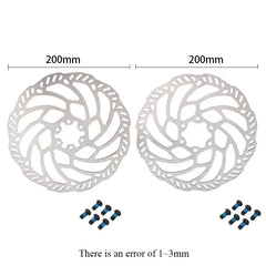 Woodniu Racein Surron Light Bee X/S Brake Disc - Ventilated Wave Brake Rotor (Choose Front or Rear) for Surron Light Bee X & S Electric Dirt Bike