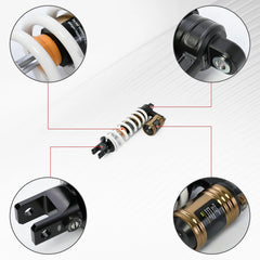 Woodniu Racein Surron Ultra Bee Rear Shock Absorber - Adjustable Rear Coilover Monoshock Suspension for Surron Ultra Bee Electric Dirt Bike