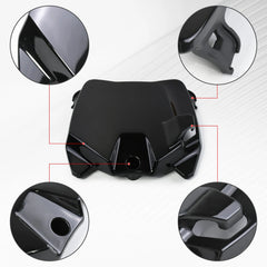 Woodniu Racein Surron Light Bee X Number Plate - Front Number Board Headlight Mask Cover for Surron Light Bee X Electric Dirt Bike