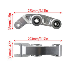 Woodniu Racein Surron Light Bee X/S Rear Suspension Linkage - Billet Aluminum Shock Linkage Rock Arm for Surron Light Bee X/S & Segway X160 X260 Electric Dirt Bike