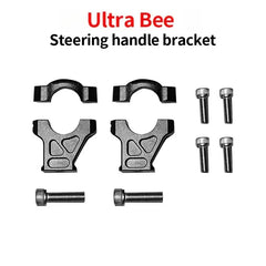 Woodniu Racein CNC Handlebar Clamps - Steering Handle Mount Risers for Surron Ultra Bee Off-Road Motorcycle
