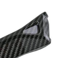 Woodniu Racein Carbon Fiber Style Battery Protector Guards - Side Cover Set for Surron Ultra Bee Off-Road Motorcycle