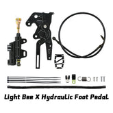 For Surron Foot Brake Kit Light Bee X Hydraulic Foot Pedal Off-road Electric Bike Foot Brake Set for SURRON Motorcycle Mod Parts