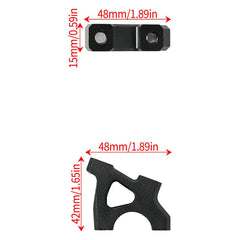 Woodniu Racein Surron Hyper Bee Handlebar Clamp Mount - Handlebar Mount Bracket Bar Clamp Base for Surron Hyper Bee Electric Dirt Bike