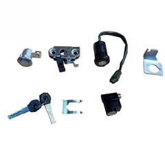 Woodniu Racein Complete Ignition Lock Set - Full Bike Key & Lock Assembly for Surron Ultra Bee Off-Road Motorcycle