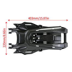 Woodniu Racein Surron Ultra Bee Battery Compartment Cover - Carbon Fiber Style Battery Tray Protector for Surron Ultra Bee Electric Dirt Bike