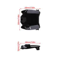Woodniu Racein Surron Light Bee X Number Plate - Front Number Board Headlight Mask Cover for Surron Light Bee X Electric Dirt Bike