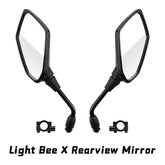 For Surron Motorcycles Rearview Mirror Light Bee X Rearview Handlebar Rearview Mirror Electric Off-Road Bike For SURRON Parts