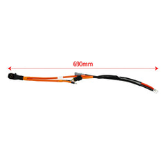 Woodniu Racein Battery to Controller Main Power Harness - 2024 Edition High-Current Cable for Surron Light Bee X Off-Road Motorcycle