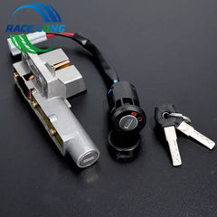 Woodniu Racein Surron Light Bee X Ignition Switch Lock Set - Full Key Lock Set with Ignition Switch for Surron Light Bee X Electric Dirt Bike