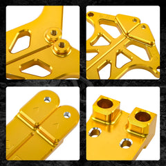 Woodniu Racein CNC Seat Riser Kit - Subframe Raising Bracket for Surron Light Bee X S Segway X160 X260 Off-Road Motorcycle