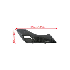 Woodniu Racein Surron Ultra Bee Side Panels - Carbon Fiber Style Battery Compartment Side Covers for Surron Ultra Bee Electric Dirt Bike