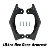 For SURRON Ultra Bee Rear Seat Armrest Water Transfer Printing Glossy Surface for SurRon E-bikes Off-road Motorcycle Accessories