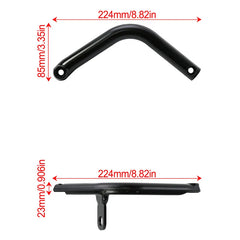 Woodniu Racein Surron Hyper Bee Lower Frame Bracket - Main Frame Brace Chassis Support Bracket for Surron Hyper Bee Electric Dirt Bike