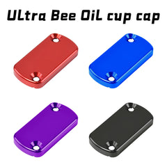 Woodniu Racein CNC Brake Master Cylinder Covers - Front Brake Fluid Reservoir Cap Protectors for Surron Ultra Bee Off-Road Motorcycle