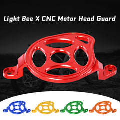 Woodniu Racein Surron Light Bee X CNC Motor Cover - Aluminum Motor Guard Housing Cover for Surron Light Bee X/S & Segway X160 X260 Electric Dirt Bike
