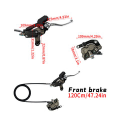 Woodniu Racein Surron Ultra Bee Front Brake Assembly - Complete OEM Replacement Front Brake Kit for Surron Ultra Bee Electric Dirt Bike