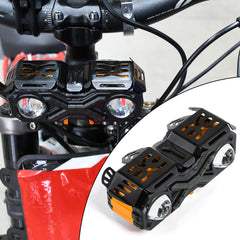 Woodniu Racein Surron Light Bee X Dual LED Headlight Upgrade Kit - Dual Projector Beam Headlight Assembly for Surron Light Bee X Electric Dirt Bike