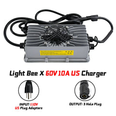 For Surron Charger Light Bee X 60V10A 72V12A Charger Silent Motorcycle Off-Road For SurRon Charging Tool OEM Motorcycles Parts