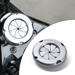 Woodniu Racein Surron Light Bee X Keyhole Decorative Protective Cover - Rotatable Ignition Switch Keyhole Cover for Surron Light Bee X Electric Dirt Bike