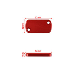 Woodniu Racein CNC Brake Master Cylinder Covers - Front Brake Fluid Reservoir Cap Protectors for Surron Ultra Bee Off-Road Motorcycle