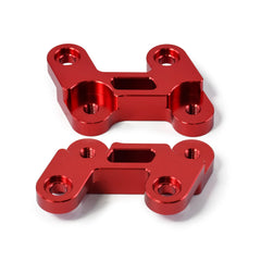 Woodniu Racein Surron Light Bee X Foot Peg Lowering Brackets - CNC Aluminum Footrest Mount Adapters for Surron Light Bee X/S & Segway X160 X260 Electric Dirt Bike