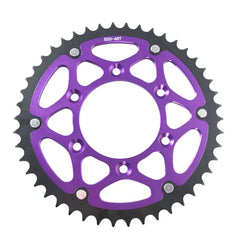 Woodniu Racein 46T Rear Sprocket - Aluminum Rear Drive Chain Sprocket Disc Plate for Surron Ultra Bee Off-Road Motorcycle
