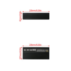 Woodniu Racein Super SOCO TCMAX 83V 10A Original Lithium Battery Charger - Fast Charging OEM Replacement Charger for Super SOCO TC MAX