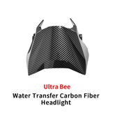 For SURRON Ultra Bee Headlight Cover Water Transfer Printing Glossy Surface E-bike Off-road for SurRon Motorcycles Accessories