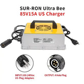 For SURRON Ultra Bee 85V15A Fast Charger Water Proof Special Accessories US 110V Special Charger for SURRON Charger