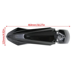 Woodniu Racein Hyper Bee Front Fender - OEM Front Fork Mudguard for Surron Hyper Bee Electric Dirt Bike (Black/White/Yellow/Green)