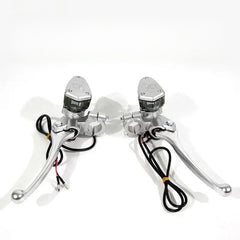 Woodniu Racein Brake Master Cylinder Assembly with Lever - Hydraulic Brake Upper Pump Kit for Super Soco TS / TC / TC-Max
