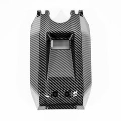 Woodniu Racein Glossy Carbon Fiber Battery Cover - Direct Bolt-On Battery Compartment Lid for Surron Light Bee X/S & Segway X160/X260 Electric Dirt Bike