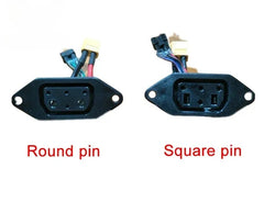 Woodniu Racein Charger Conversion Adapter Cable for Super Soco TS / TC - Pin to Square Charging Plug & Socket