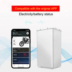 60V 55AH 60AH Large Capacity Battery for Super SOCO TS TC Ant BMS Direct replacement Compatible with Dual Batteries