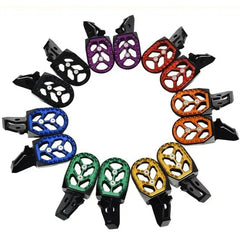 Woodniu Racein CNC Foot Pegs Pedals - Anti-Slip Footrests for Surron Ultra Bee Off-Road Motorcycle