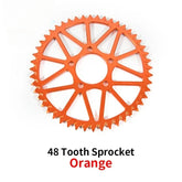 For Surron Light Bee S X Sprocket 48T Tooth Plate Wheel Off-road E-bikes For SurRon Segway X160 X260 Motorcycles Accessories