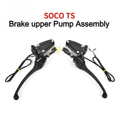 Woodniu Racein Brake Master Cylinder Assembly with Lever - Hydraulic Brake Upper Pump Kit for Super Soco TS / TC / TC-Max