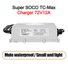 Woodniu Racein 72V 12A Waterproof Fast Lithium Battery Charger for Super Soco TC-Max / TC / TS