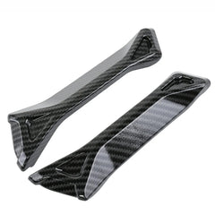 Woodniu Racein Carbon Fiber Style Battery Protector Guards - Side Cover Set for Surron Ultra Bee Off-Road Motorcycle