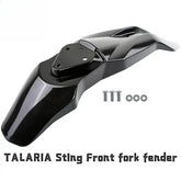 Motorcycle Accessories Front Fender For Talaria Sting MX3 MX4 Electric Motocross Mudguard Parts Front Fork Electric Bike TALARIA