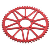 Rear Sprocket Wheel Decoration for Surron Light Bee S X for Segway X160 X260 54T Tooth Plate for Sur Ron Accessories Motorcycle